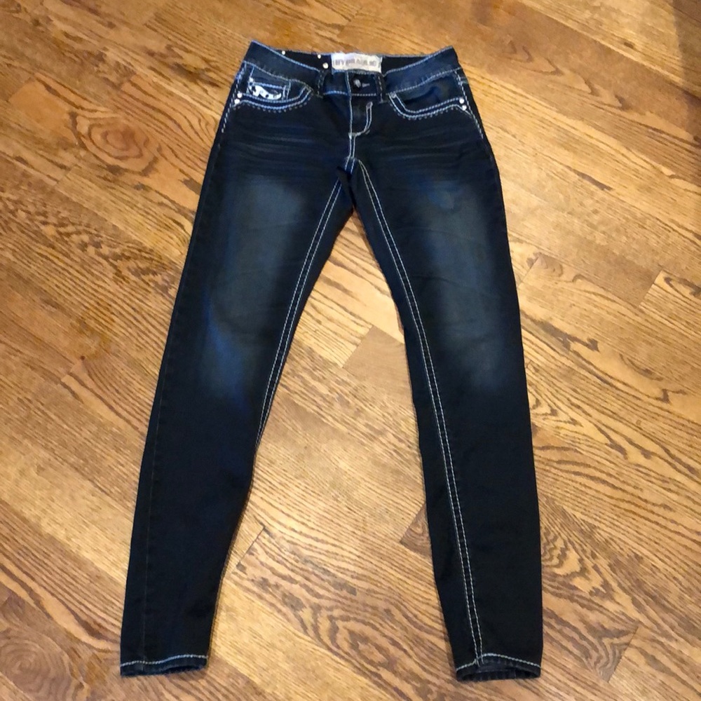 Gently used skinny jeans by Hydraulic size 4R